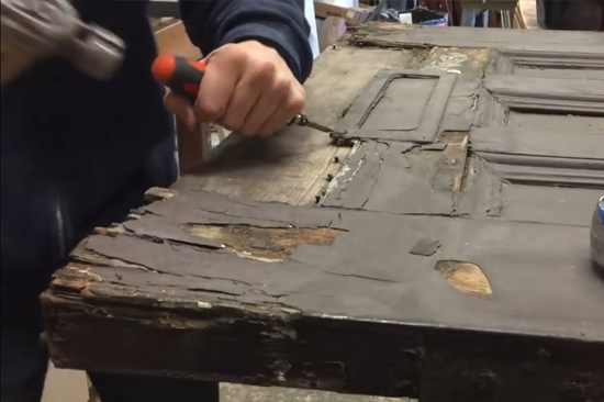 Glen Avon-wooden-door-repair